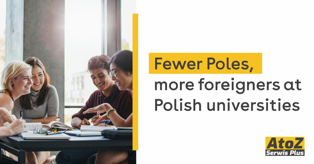 Fewer Poles, more foreigners at Polish universities