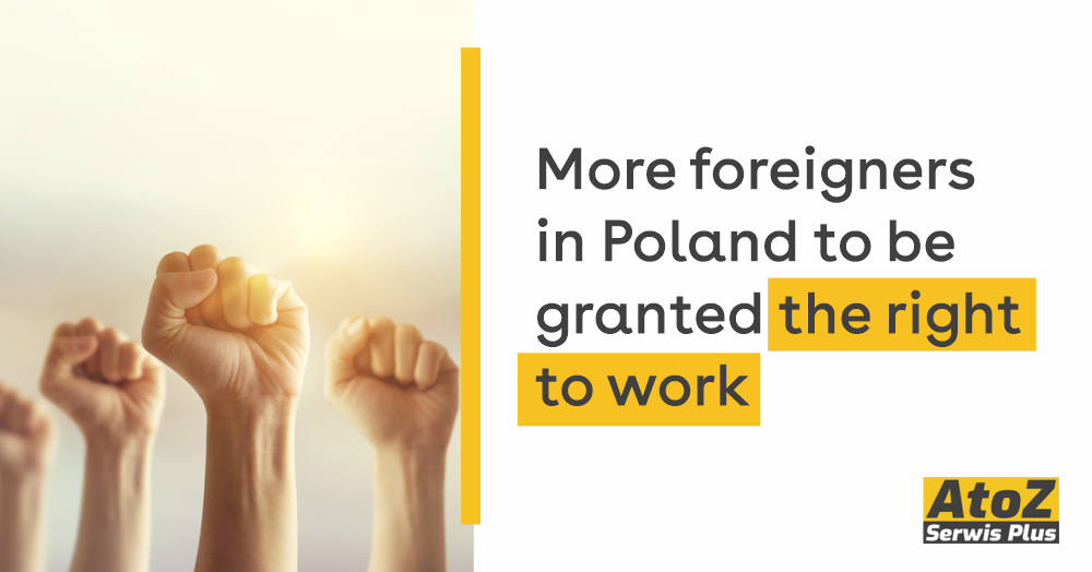 More foreigners in Poland to be granted the right to work