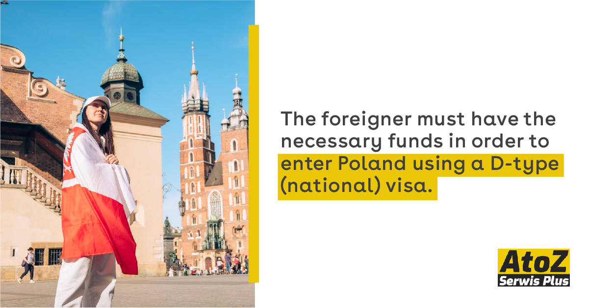 the-foreigner-must-have-the-necessary-funds-in-order-to-enter-poland-using-a-d-type-national-visa