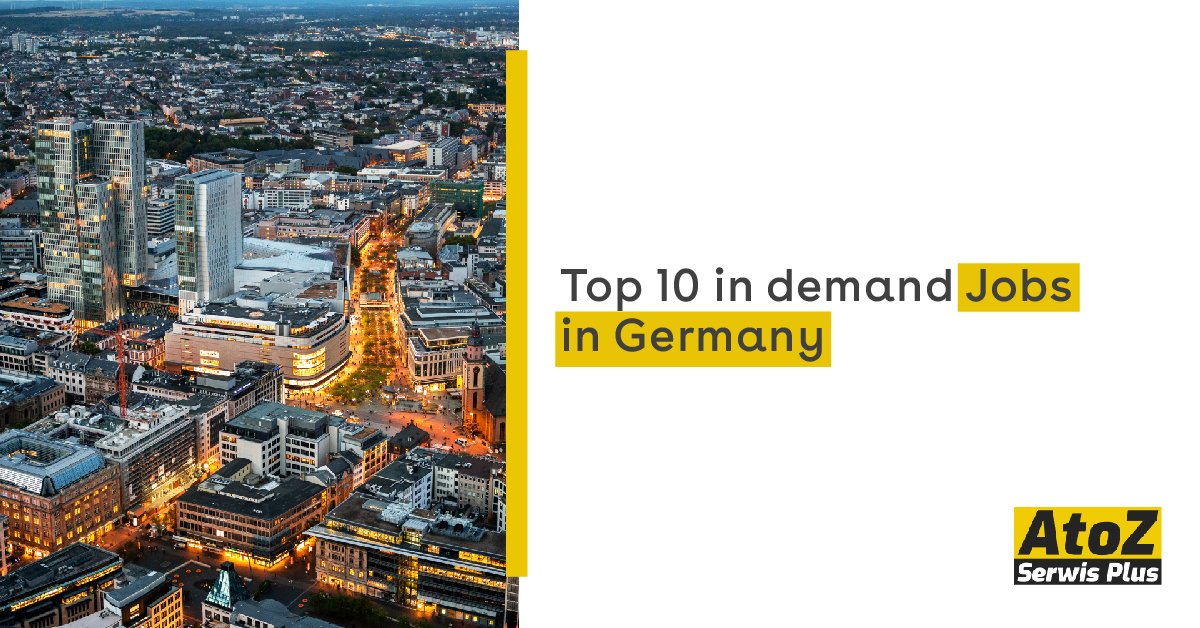 Top 10 Most In-Demand na Trabaho sa Germany - Trabaho - AtoZ Serwis ...