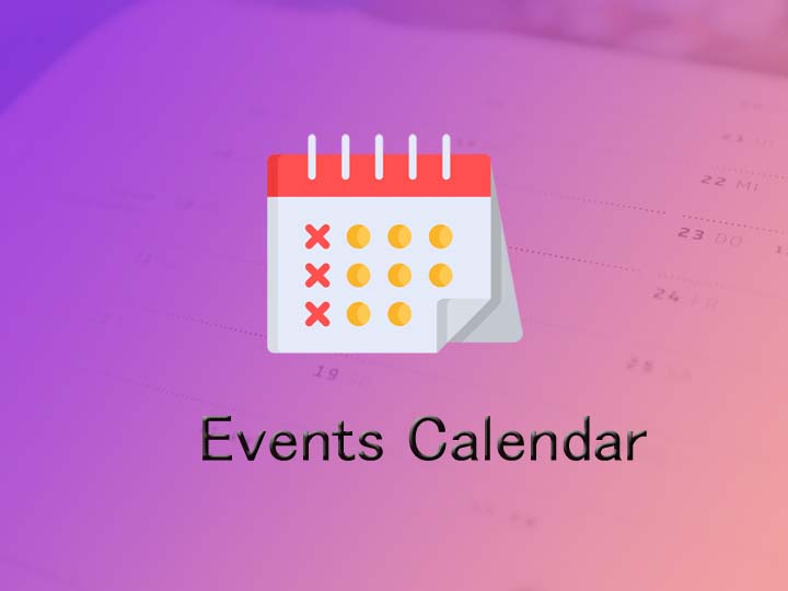 Events' Calendar