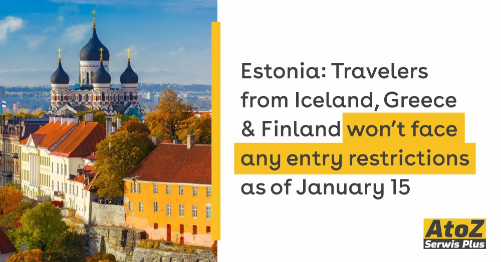 estonia-travelers-from-iceland-greece-and-finland-wonot-face-any-entry-restrictions-as-of-jaunary-15